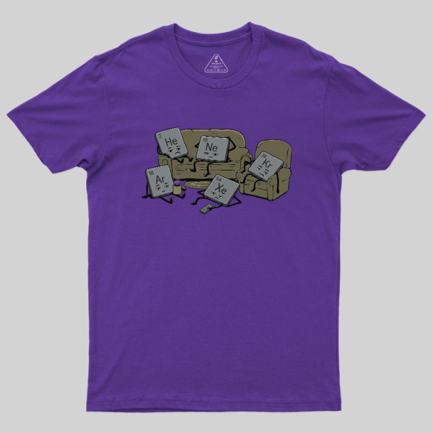 Funny Noble Gases Geek T-Shirt