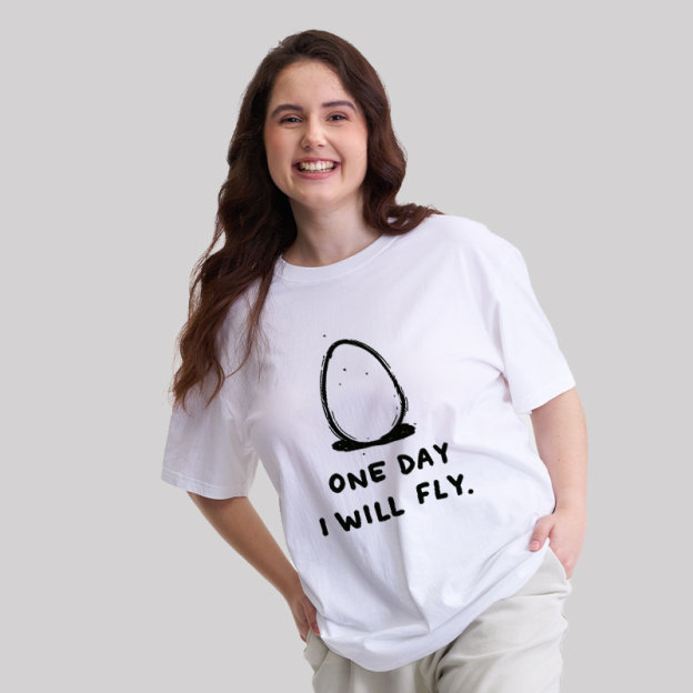 One Day I Will Fly Geek T-Shirt