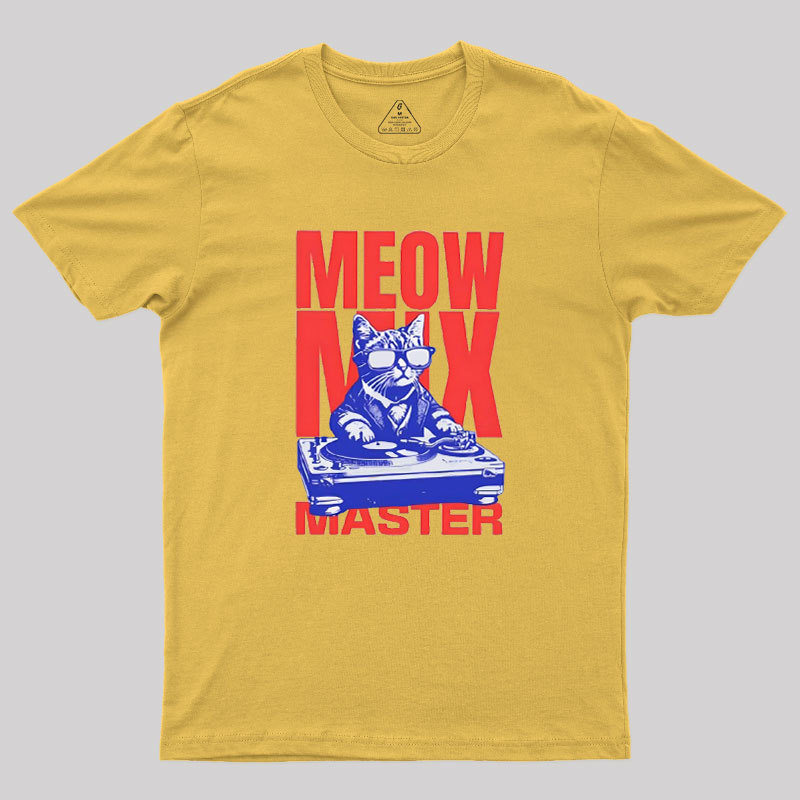 Meow Mix Master Geek T-Shirt