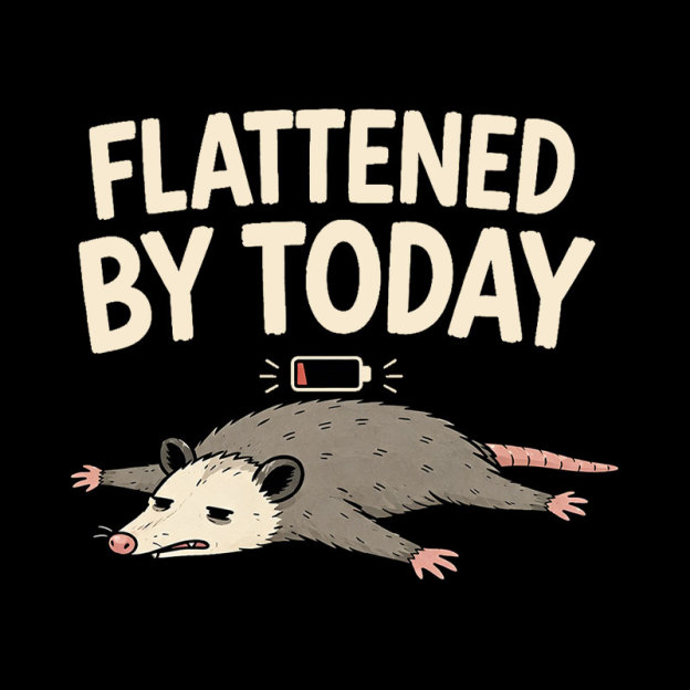 Flattened By Today Geek T-Shirt