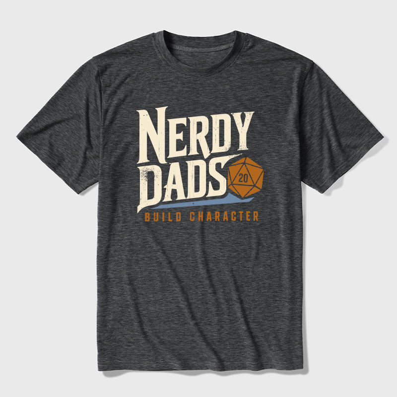 Nerdy Dads Ultra Soft Heather Tee
