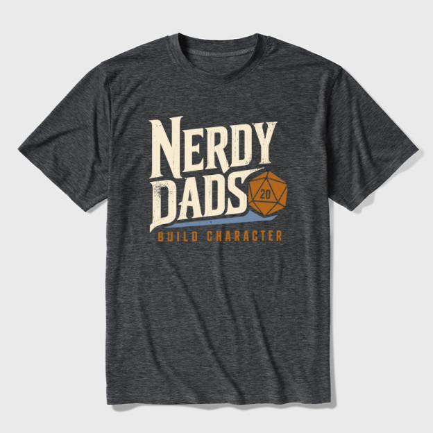 Nerdy Dads Ultra Soft Heather Tee