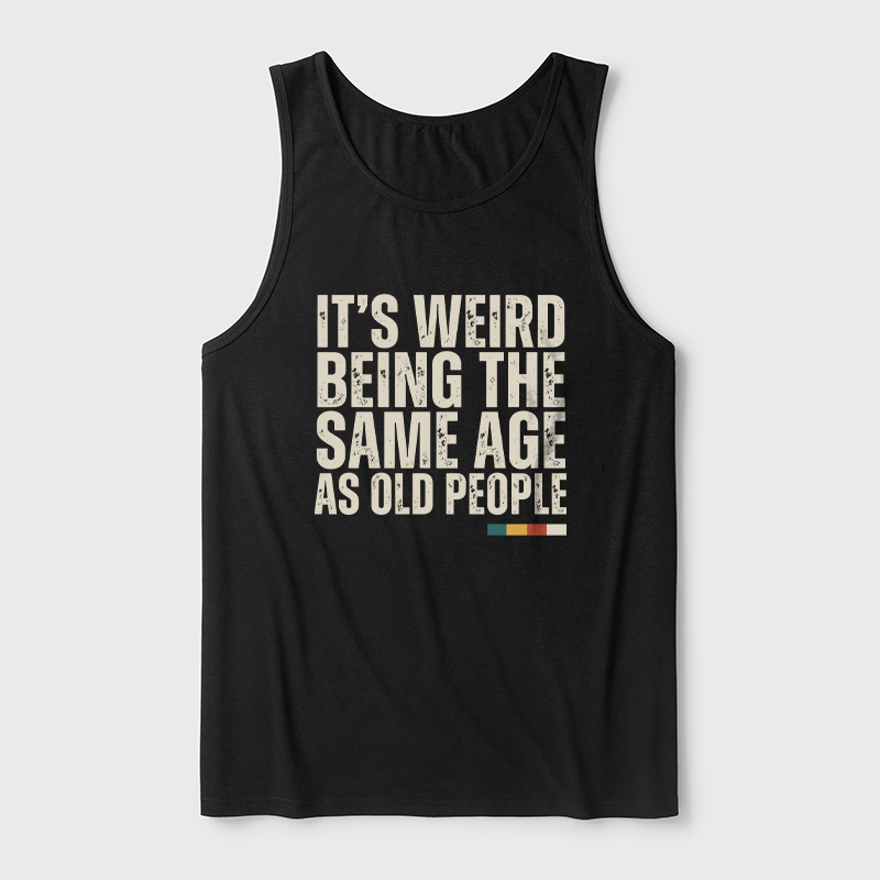 As Old People Ultra Soft Heather Tank