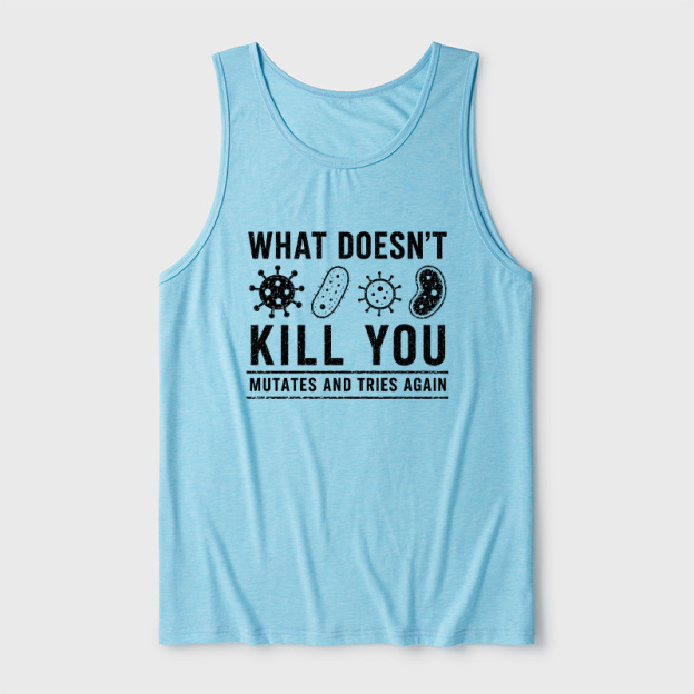 What Doesn't Kill You Mutates And Tries Again Science Ultra Soft Heather Tank