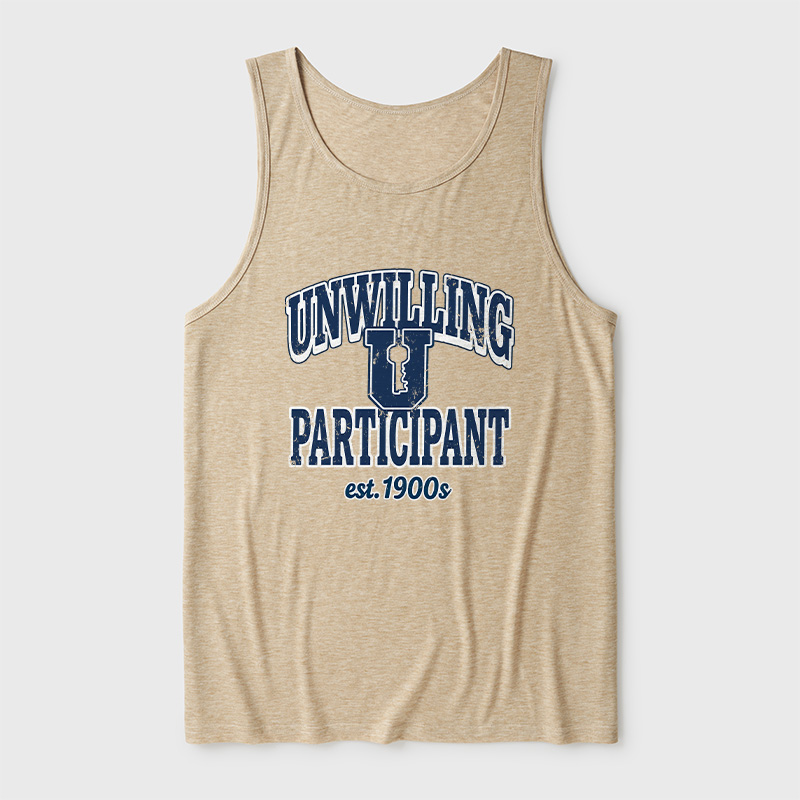 Unwilling Participant Ultra Soft Heather Tank