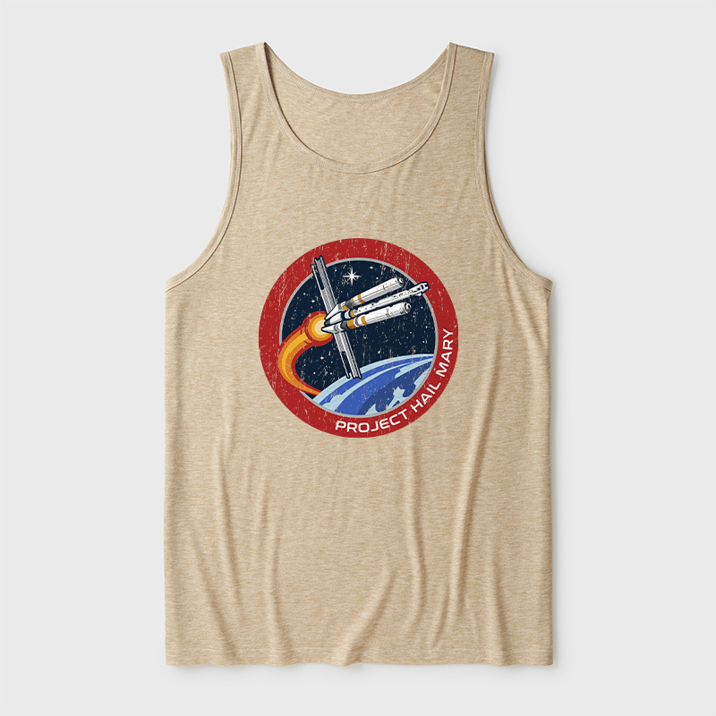 Space Rescue Mission Ultra Soft Heather Tank