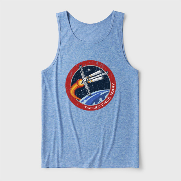 Space Rescue Mission Ultra Soft Heather Tank