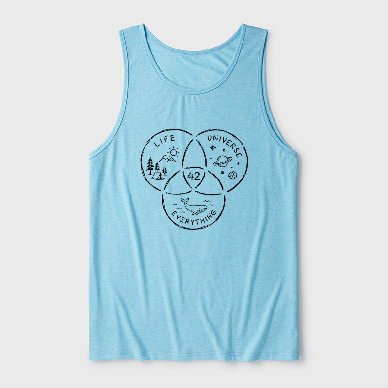 Life, the Universe & Everything Ultra Soft Heather Tank