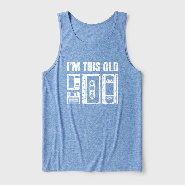 I'm This Old Vintage Ultra Soft Heather Tank