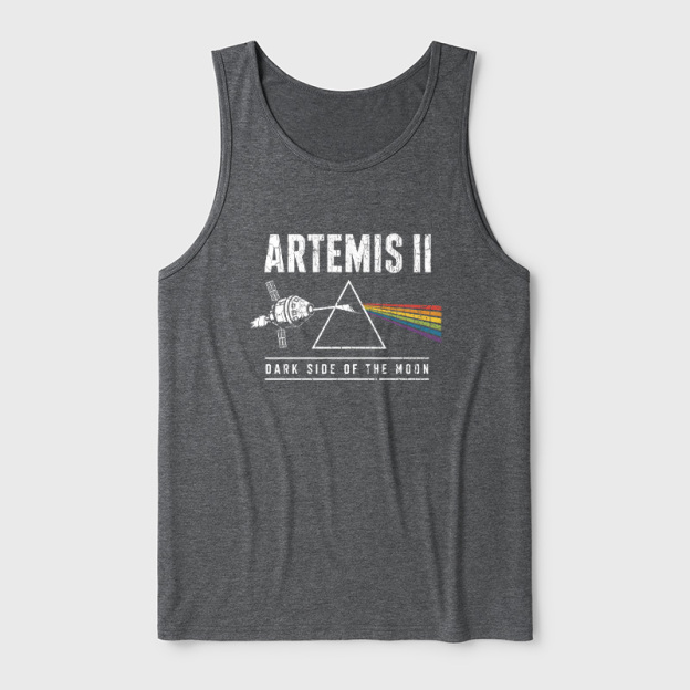 Dark Side Of The Moon Ultra Soft Heather Tank