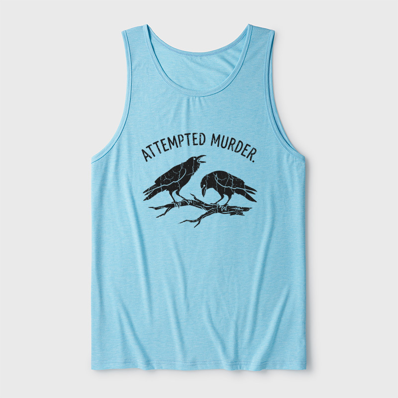 Attempted Murder Ultra Soft Heather Tank