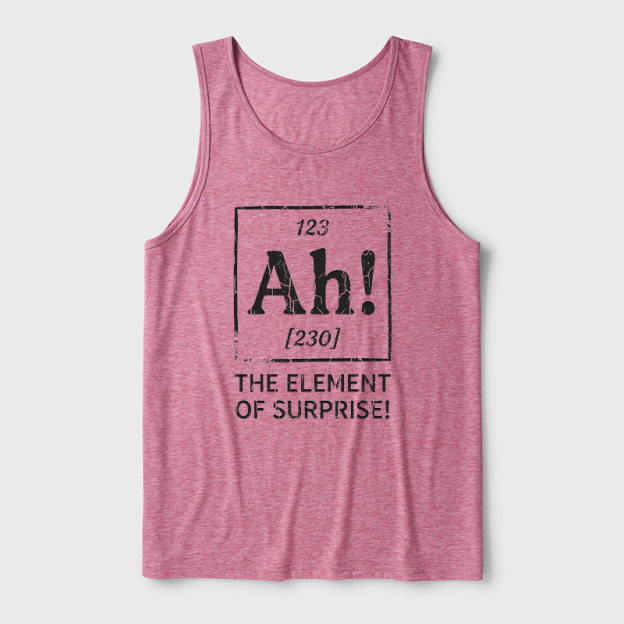 Ah! The Element Of Surprise Ultra Soft Heather Tank