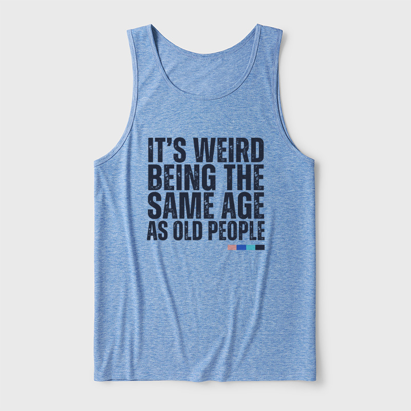 As Old People Ultra Soft Heather Tank