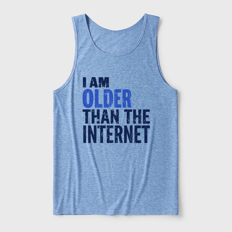 I'm Older Ultra Soft Heather Tank