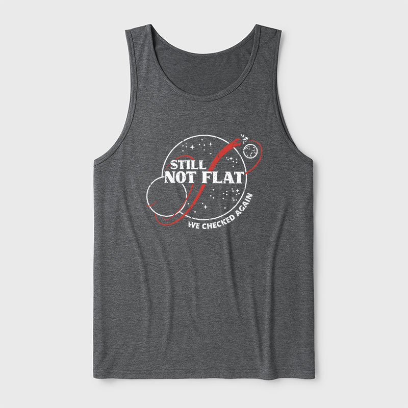 Still Not Flat Ultra Soft Heather Tank
