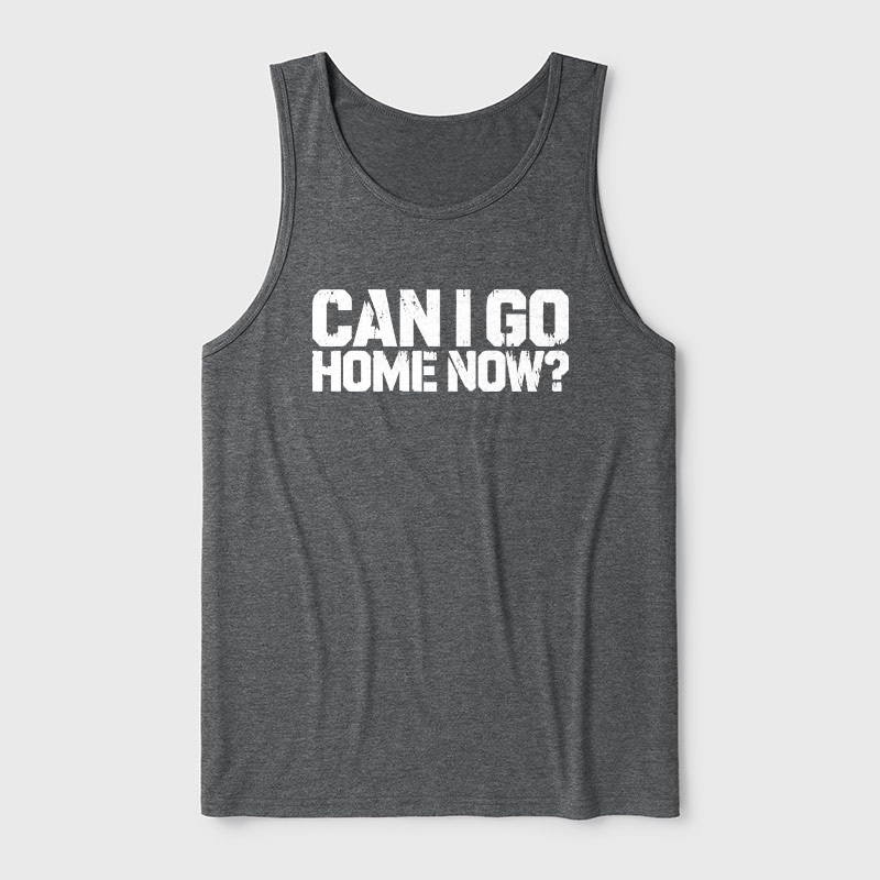 Can I Go Home Now Ultra Soft Heather Tank
