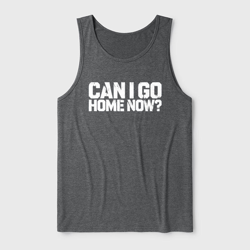 Can I Go Home Now Ultra Soft Heather Tank