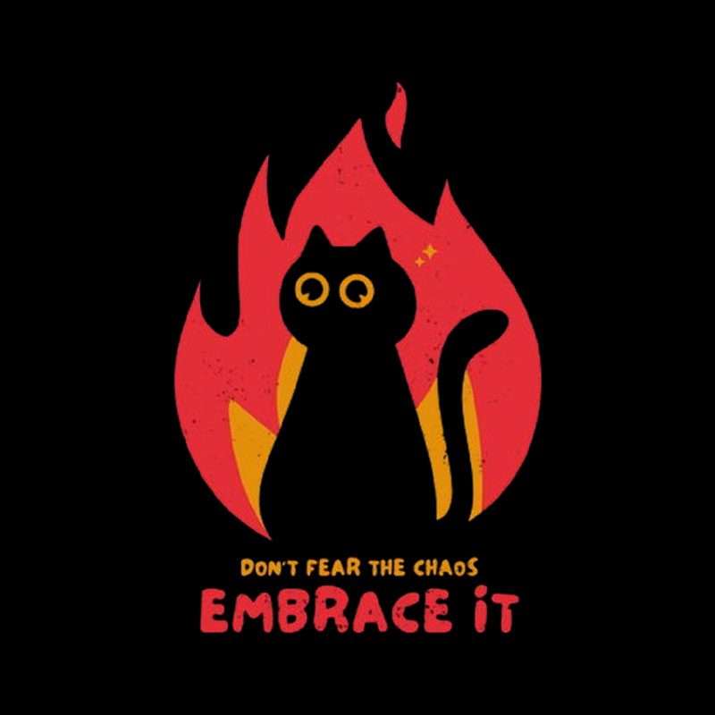 Embrace The Chaos Geek T-Shirt
