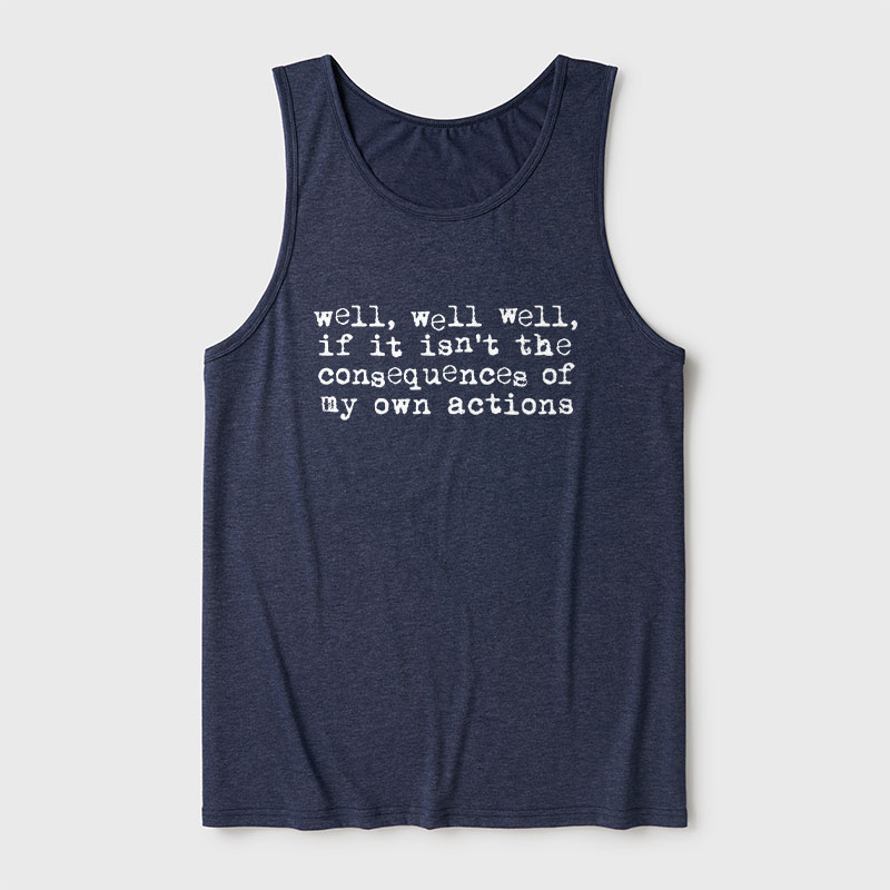 Consequences Ultra Soft Heather Tank