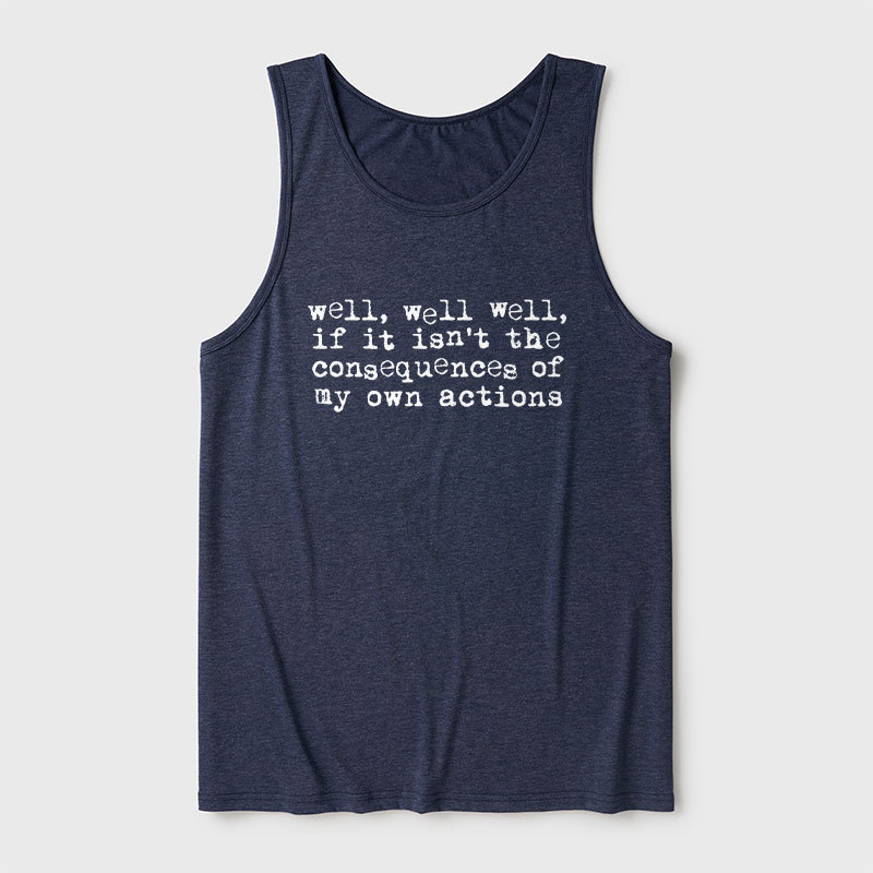 Consequences Ultra Soft Heather Tank