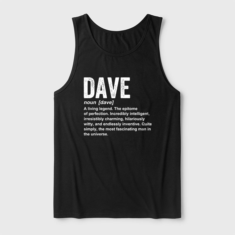 Dave Definition Ultra Soft Heather Tank
