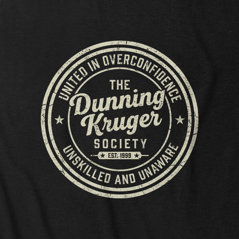 The Dunning-Kruger Society Ultra Soft Heather Tank
