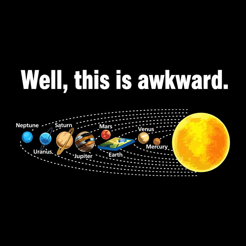Well This Is Awkward Geek T-Shirt