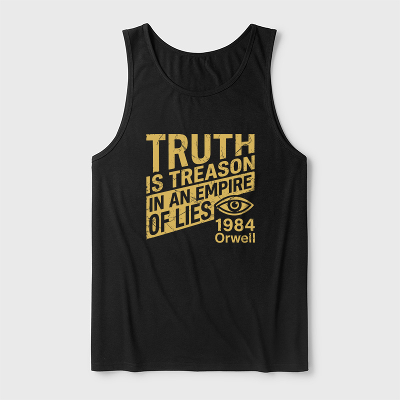1984 Orwell Ultra Soft Heather Tank