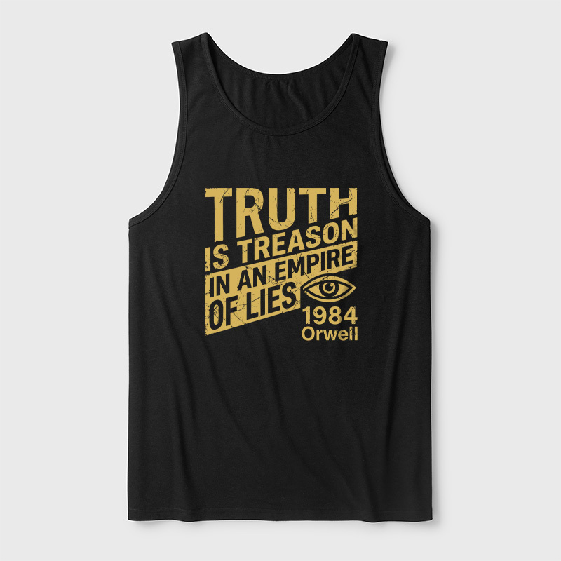 1984 Orwell Ultra Soft Heather Tank
