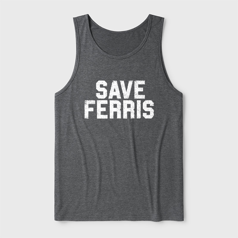 Save Ferris Ultra Soft Heather Tank