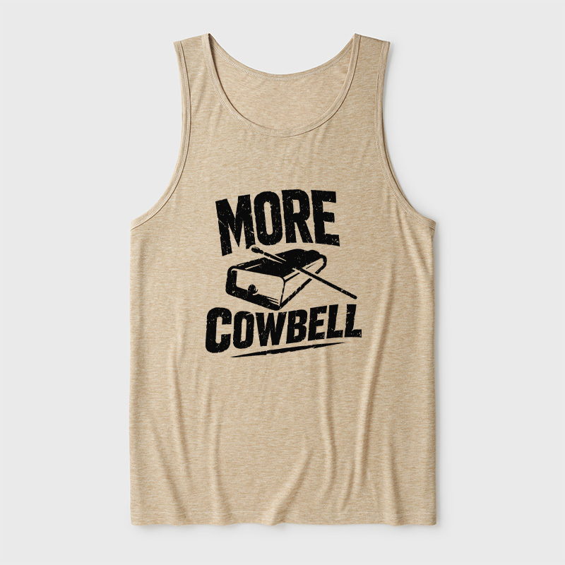 More Cowbell Ultra Soft Heather Tank