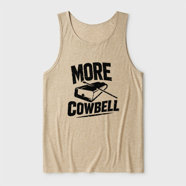 More Cowbell Ultra Soft Heather Tank