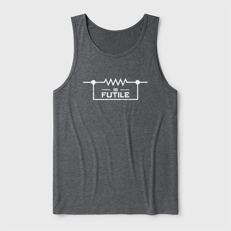 Funny Engineer Resistor Geek Science Ultra Soft Heather Tank