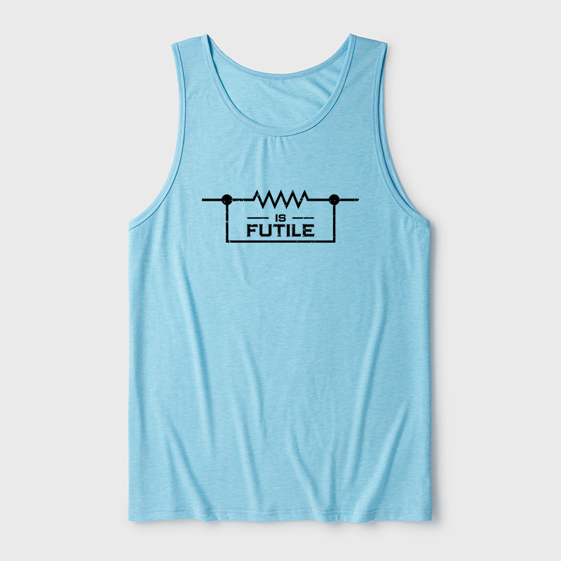 Funny Engineer Resistor Geek Science Ultra Soft Heather Tank