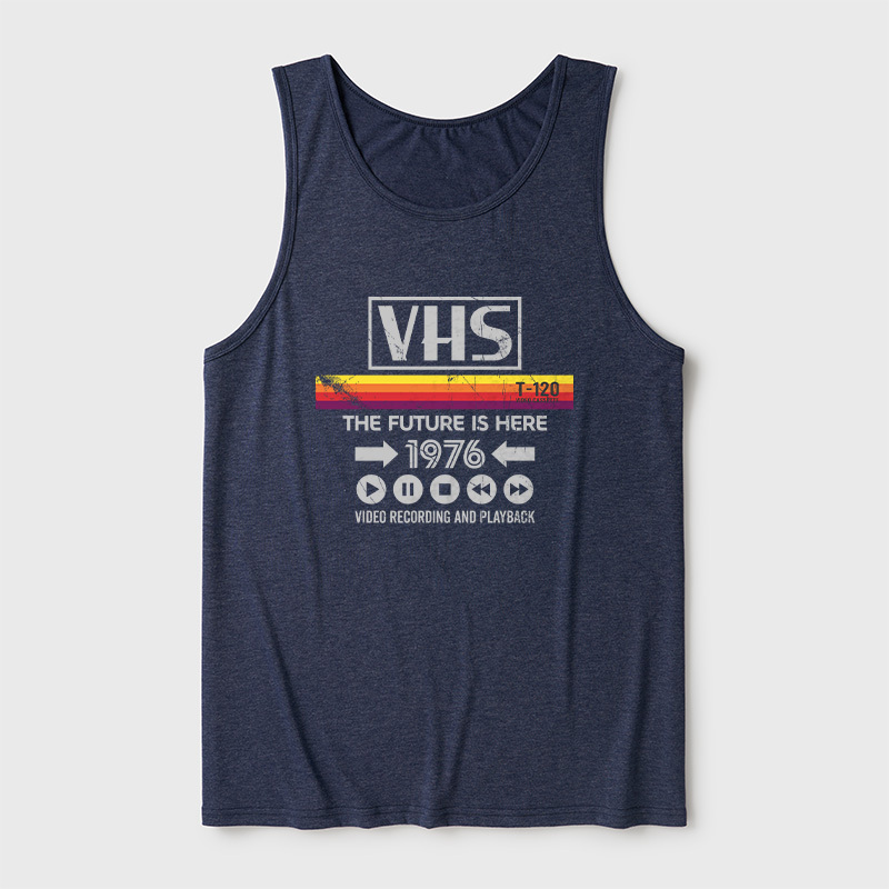 VHS The Future Ultra Soft Heather Tank