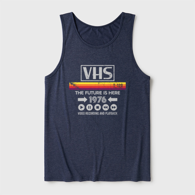 VHS The Future Ultra Soft Heather Tank