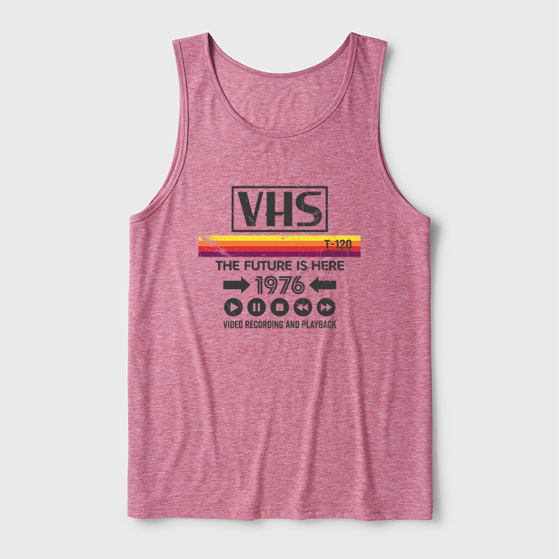 VHS The Future Ultra Soft Heather Tank