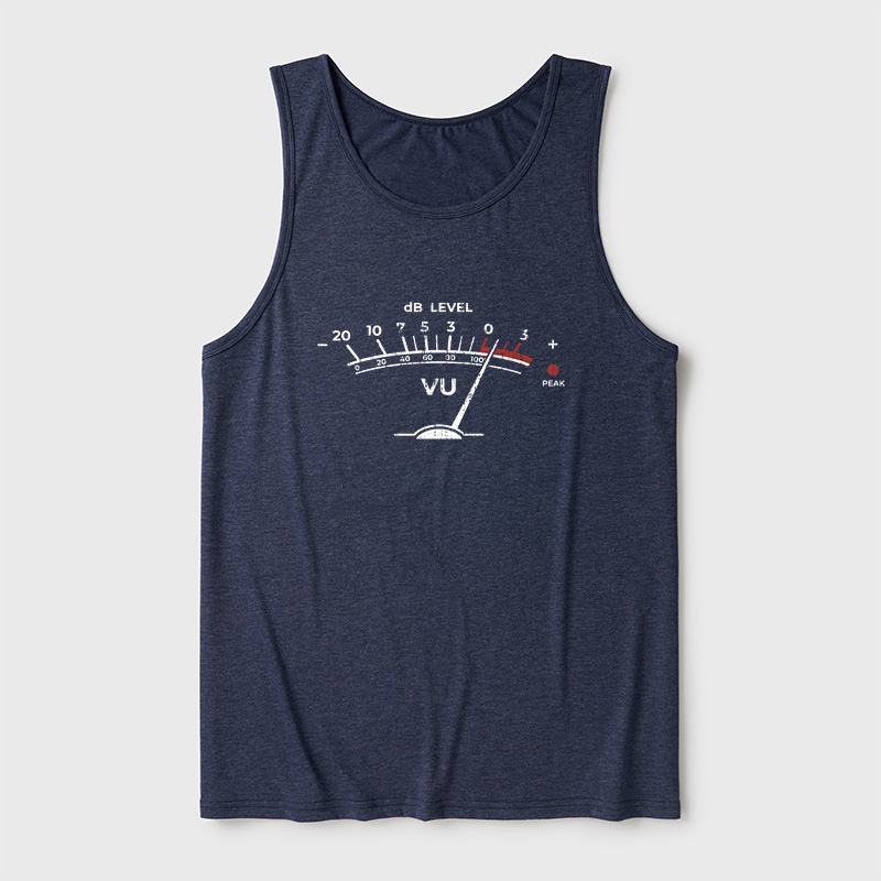 Volume VU Meter Vintage Ultra Soft Heather Tank
