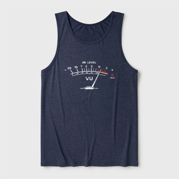 Volume VU Meter Vintage Ultra Soft Heather Tank