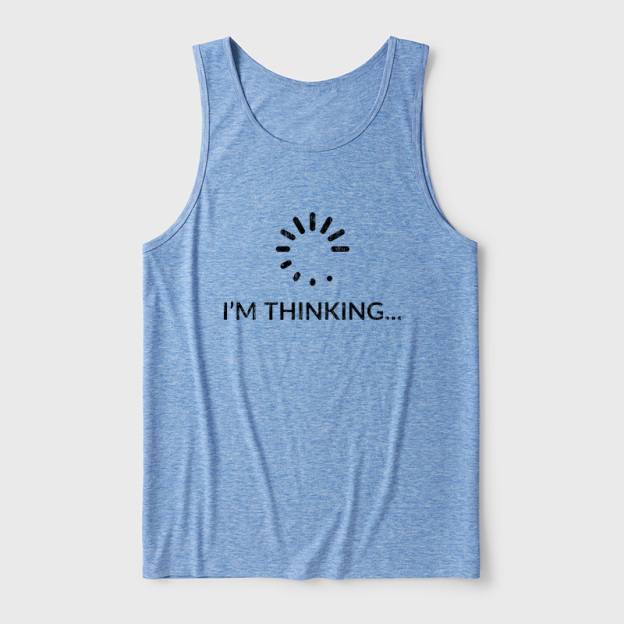 I'm Thinking Ultra Soft Heather Tank