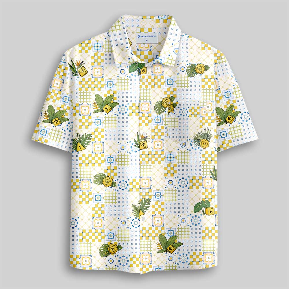 Sicilian Dice Orchard Button Up Pocket Shirt