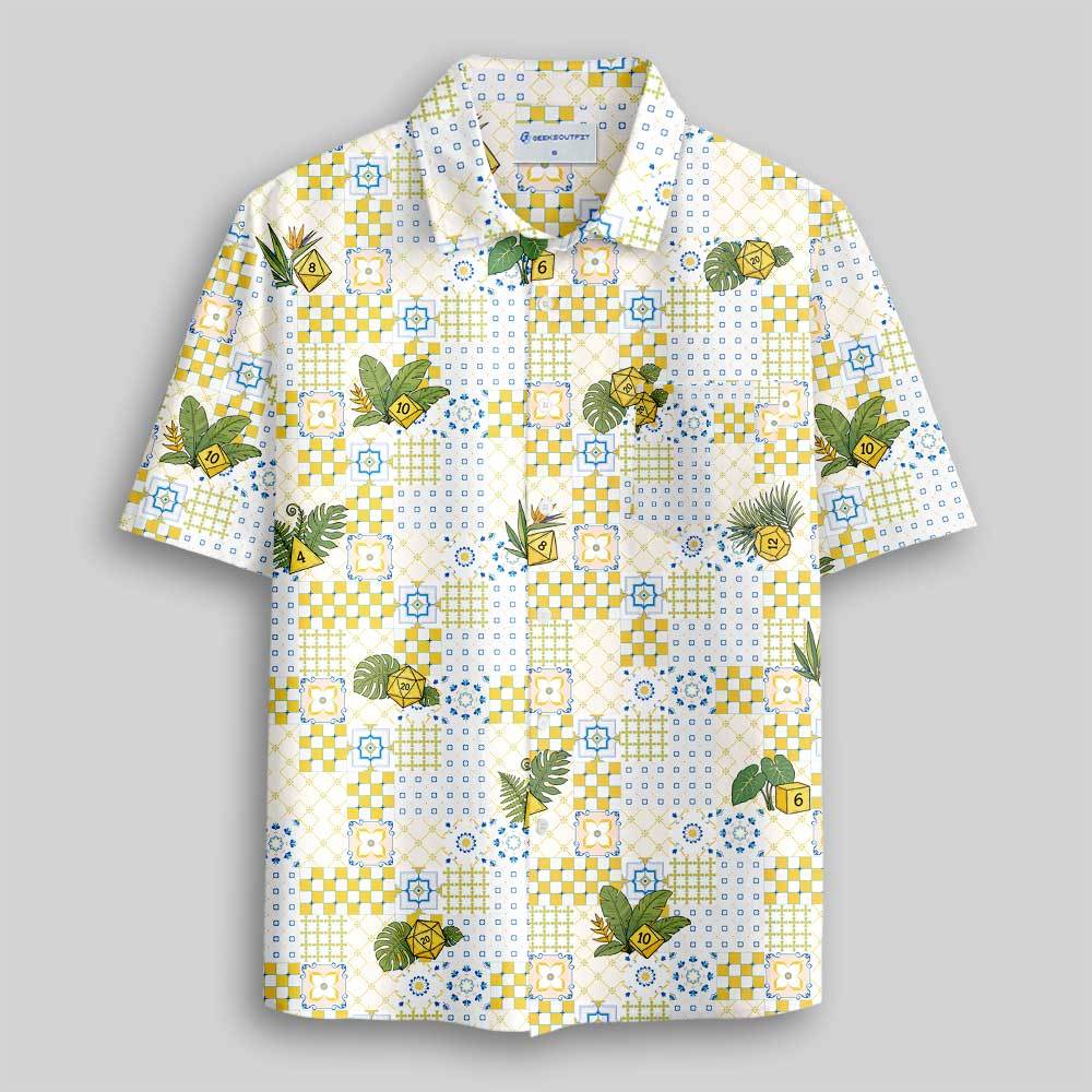 Sicilian Dice Orchard Button Up Pocket Shirt