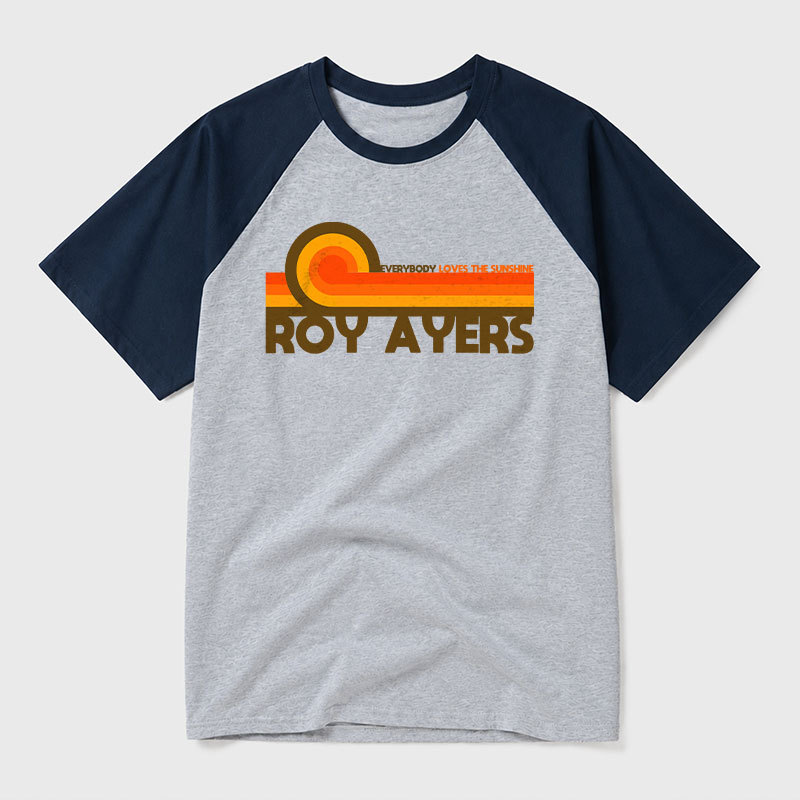 Roy Ayers Everybody Loves the Sunshine Geek Retro Raglan T-Shirt