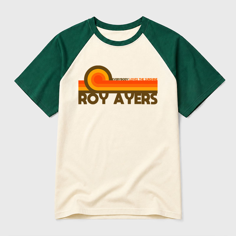 Roy Ayers Everybody Loves the Sunshine Geek Retro Raglan T-Shirt