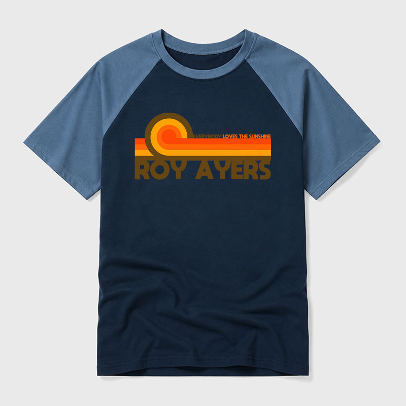 Roy Ayers Everybody Loves the Sunshine Geek Retro Raglan T-Shirt