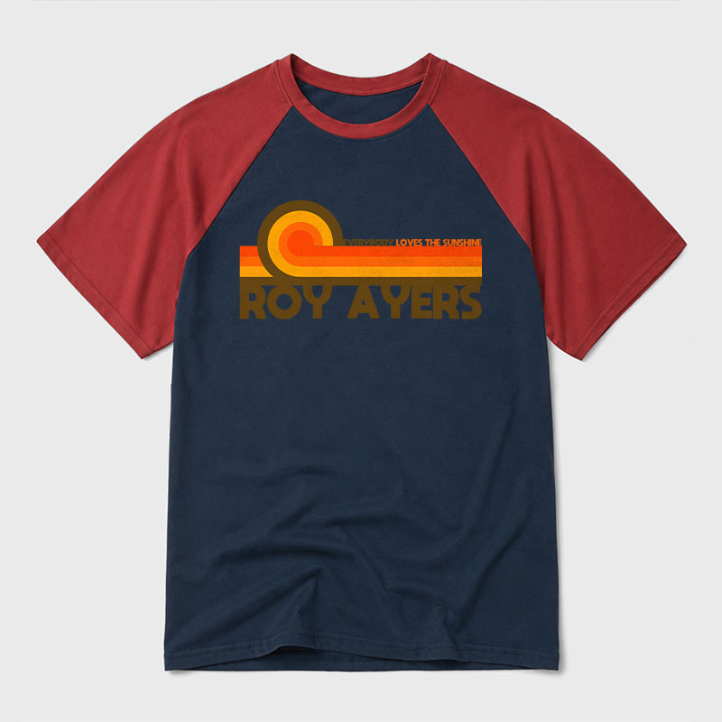 Roy Ayers Everybody Loves the Sunshine Geek Retro Raglan T-Shirt