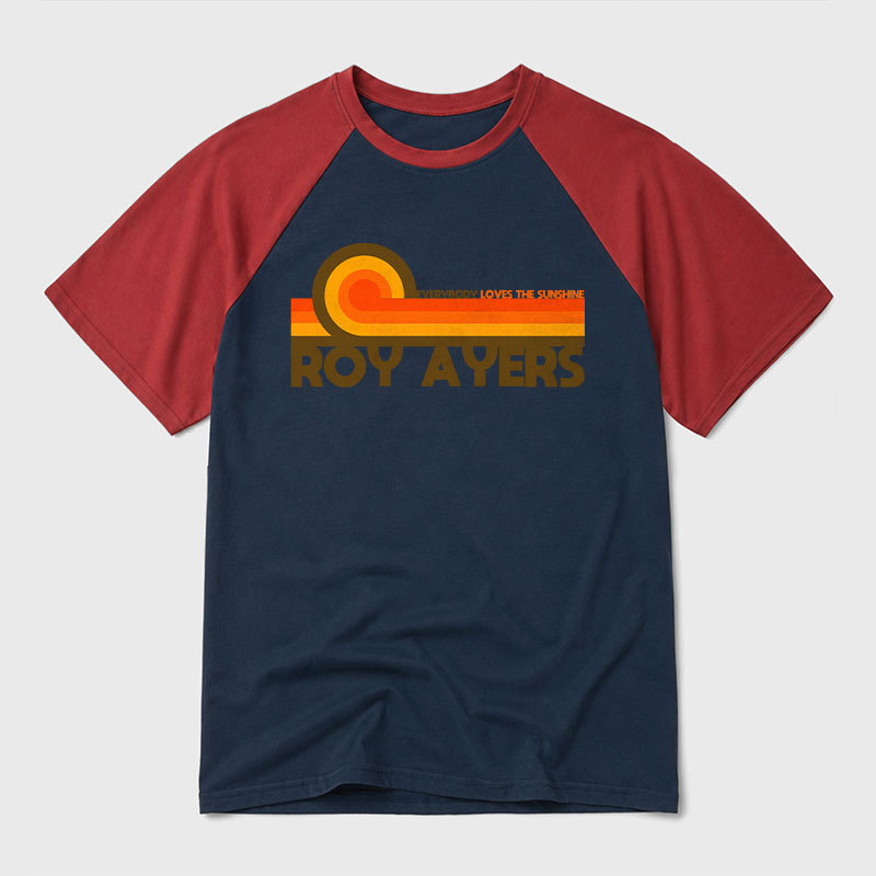 Roy Ayers Everybody Loves the Sunshine Geek Retro Raglan T-Shirt