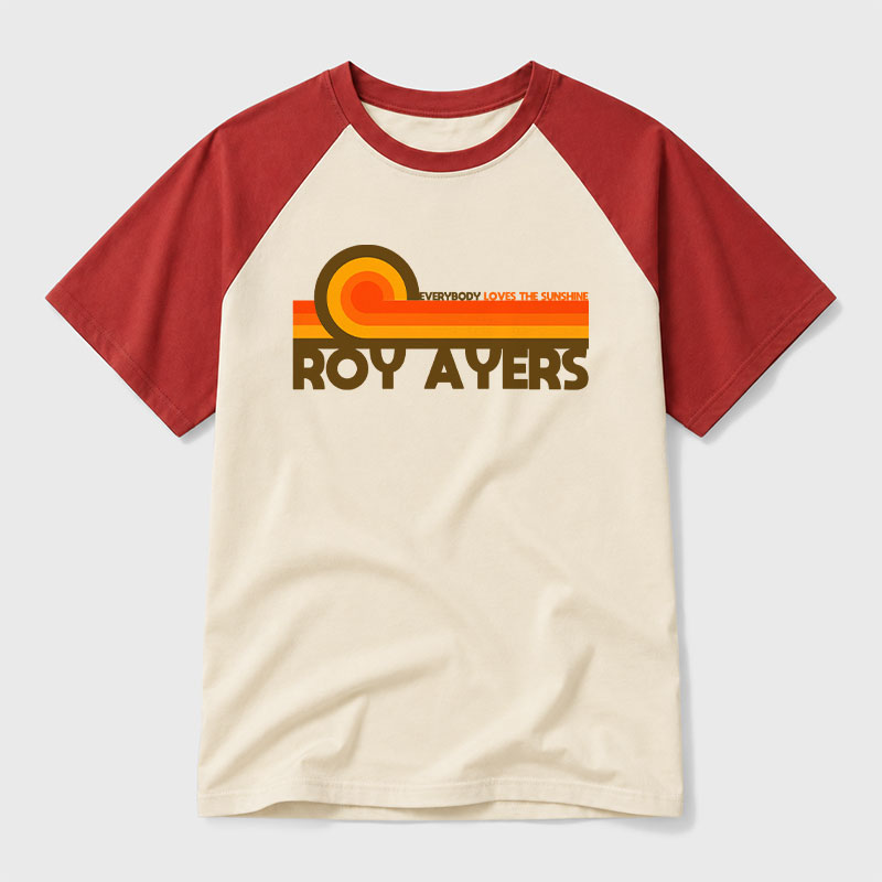 Roy Ayers Everybody Loves the Sunshine Geek Retro Raglan T-Shirt