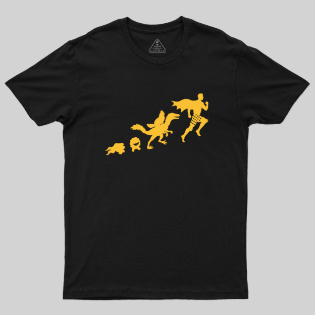 Dungeon Run Silhouette Geek T-Shirt