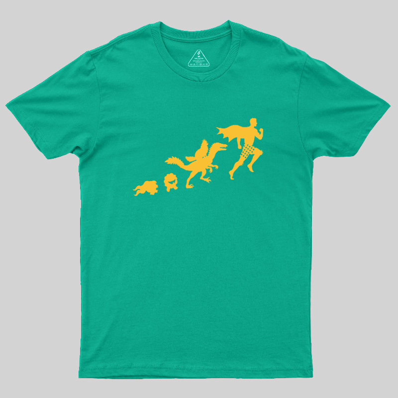 Dungeon Run Silhouette Geek T-Shirt